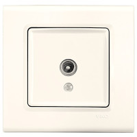 Розетка ТВ конечная VIKO Linnera крем 90401010