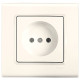 Розетка одинарная б/з VIKO Linnera крем 90401007