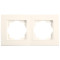 Рамка двойная VIKO Linnera крем 90481002