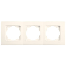 Рамка тройная VIKO Linnera крем 90481003