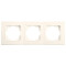 Рамка потрійна VIKO Linnera крем 90481003