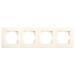 Рамка четверная VIKO Linnera крем 90481004