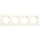 Рамка четверная VIKO Linnera крем 90481004