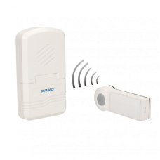 Звонок ORNO DISCO DC беспроводной 1 тоновый белый OR-DB-KH-122