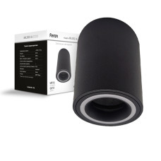 Накладной светильник FERON ML302-A MR16 GU10 черный 40128