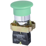 Кнопка "Стоп" АСКО-УКРЭМ XB2-BC31 зеленая "грибок" A0140010052