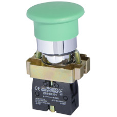 Кнопка "Стоп" АСКО-УКРЭМ XB2-BC31 зеленая "грибок" A0140010052