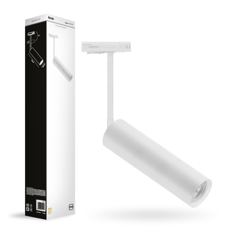 Трековый светильник Feron ML330 белый 40131