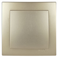 Выключатель одноклавишный NILSON Touran Золото 24151001