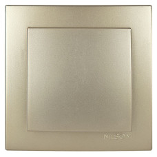 Выключатель одноклавишный NILSON Touran Золото 24151001