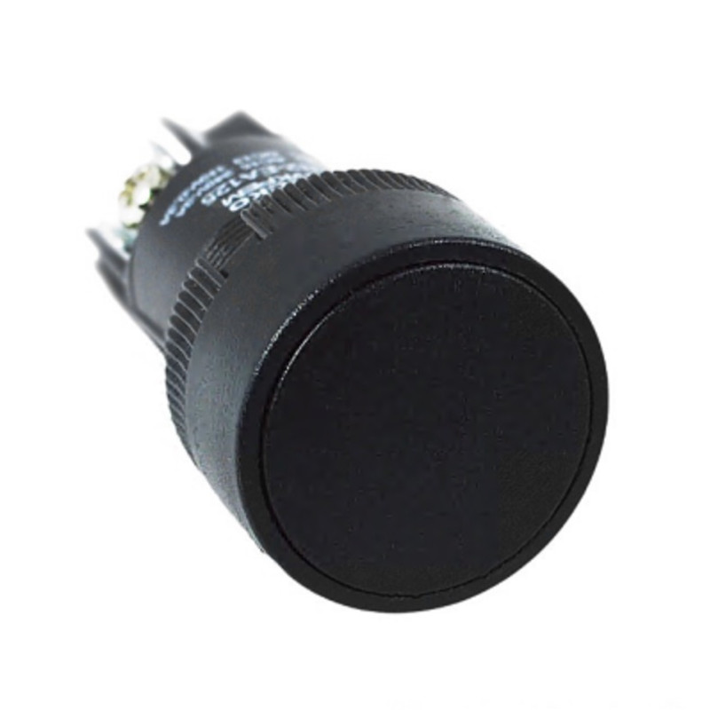 Кнопка "Старт" АСКО-УКРЕМ XB2-EA125 чорна (NO+NC) A0140010035