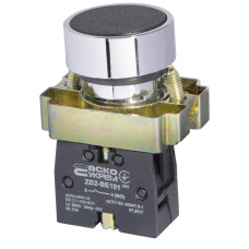 Кнопка Старт АСКО-УКРЕМ XB2-BA21 черная A0140010001