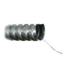 Металлорукав оцинкованный с протяжкой d26 (25м) 750-001-026