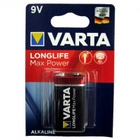 Батарейка алкалиновая (щелочная) Крона VARTA 6LR61 9V Longlife Red 4722101401