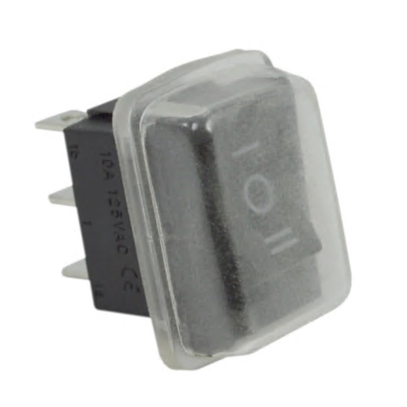 Колпачок силиконовый АСКО-УКРЕМ WPC-01 для переключателей KCD1 прямоугольный A0140040065