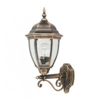 Садово-парковый настенный светильник LUSTERLICHT Dallas II 1276S QMT