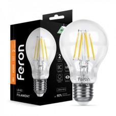 Лампа светодиодная Feron LB-63 A60 8W E27 4000K Filament 25632