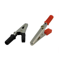 Зажим тестерный средний банан (9-0011) цена за 1штй