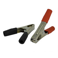 Зажим крокодил аккумуляторный 100А длина 105мм (9-0006) цена за 1шт