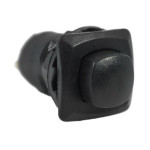 Кнопка LEMANSO LSW12 квадрат черная с фиксацией ON-OFF/DS-226