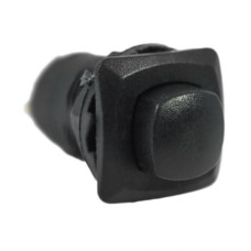 Кнопка LEMANSO LSW12 квадрат черная с фиксацией ON-OFF/DS-226