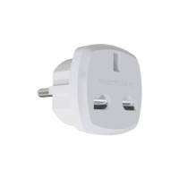 Переходник британский NEOMAX NX1029 белый