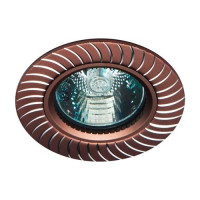 Встраиваемый точечный светильник FERON GS-M392 MR-16 коричневый 28211