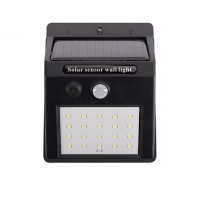 Светильник LED на солнечных батареях LUXEL ECO (SSWL-01C) 10W с датчиком движения IP64