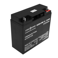 Аккумуляторная батарея свинцово-кислотная AGM LPM 12-20 AH LogicPower