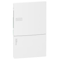 Щит Resi9 MP 1ряд/4 модулів, внутрішній, білі дверцята Schneider Electric MIP22104
