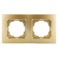 Рамка подвійна NILSON Touran Золото 24150092