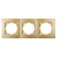 Рамка тройная NILSON Touran Золото 24150093