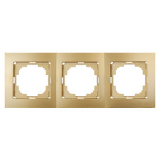 Рамка тройная NILSON Touran Золото 24150093