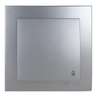 Кнопка звонка NILSON Touran серебро 24131012