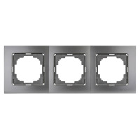 Рамка тройная NILSON Touran Антрацит 24160093