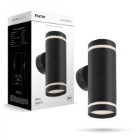 Накладной светильник FERON ML388-2 черный 40159
