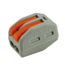 Клемма с нажимными рычагами WAGO на 2 провода 2х2,5мм 222-412