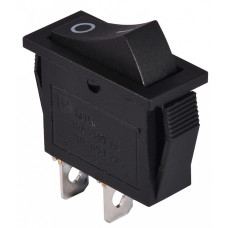 Переключатель АСКО-УКРЕМ KCD3-101 B/B 1-клавишный черный A0140040025