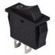 Переключатель АСКО-УКРЕМ KCD3-101 B/B 1-клавишный черный A0140040025
