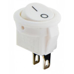 Переключатель АСКО-УКРЕМ KCD5-2-101 WH/WH 1-клавишный миниатюрный белый A0140040131