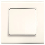 Выключатель одноклавишный VIKO Linnera крем 90401001