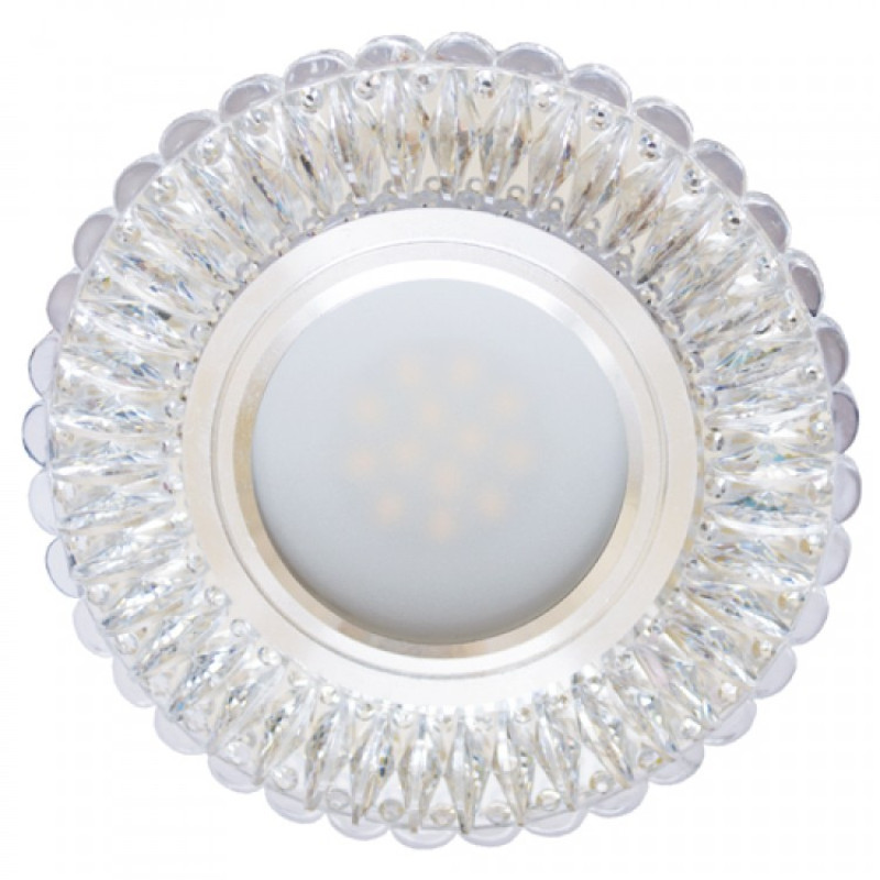 Встраиваемый точечный светильник FERON 7314 MR16 с LED подсветкой 28858