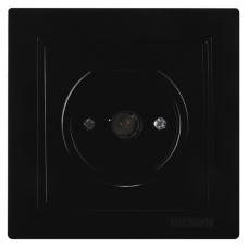 Розетка концевая телевизионная NILSON Touran черная 24221029