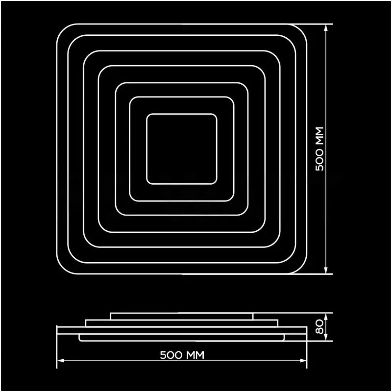 Светильник светодиодный Biom SMART SML-S31-120-A-RGB 3000-6000K 120 Вт