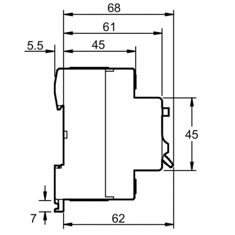 Устройство защитного отключения (УЗО) Easy9 2Р 40А 100mA EZ9R54240 Schneider Electric