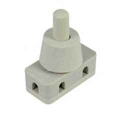 Кнопка LEMANSO LSW10 белая для лампы/PBS-18