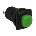 Кнопка LEMANSO LSW11 квадрат зелёная без фиксации OFF-(ON)/DS-225