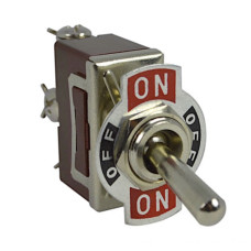 Тумблер LEMANSO LSW23 3pin + винты 3 положения с фиксацией ON-OFF-ON/KN3 C-103