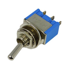 Тумблер LEMANSO LSW28 3pin малый 3 положения с фиксацией ON-OFF-ON/MTS-103