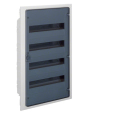 Щиток встроенный прозрачный на 72 модуля HAGER Golf VF418TD